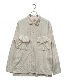 Snow peak（スノーピーク）の古着「長袖シャツ」｜アイボリー