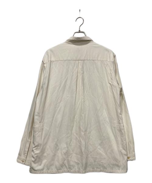 Snow peak（スノーピーク）Snow peak (スノーピーク) 長袖シャツ アイボリー サイズ:Lの古着・服飾アイテム