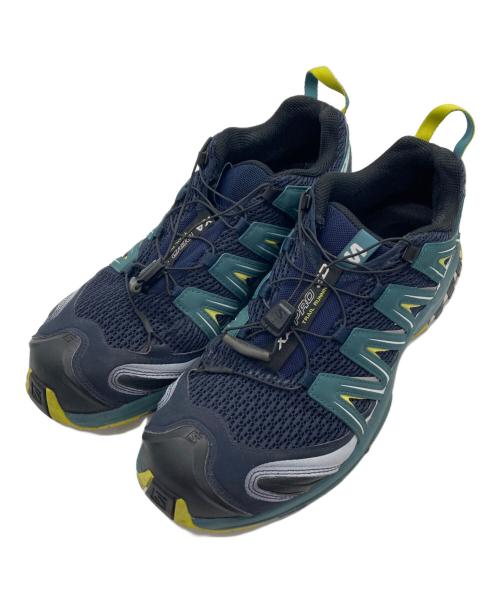 SALOMON（サロモン）SALOMON (サロモン) スニーカー グリーン×ネイビー サイズ:28ｃｍの古着・服飾アイテム