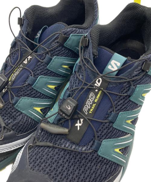 SALOMON（サロモン）SALOMON (サロモン) スニーカー グリーン×ネイビー サイズ:28ｃｍの古着・服飾アイテム
