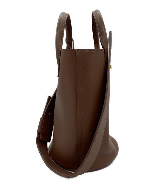 MARY AL TERNA（メアリオルターナ）MARY AL TERNA (メアリオルターナ) 2WAYバッグ ブラウンの古着・服飾アイテム