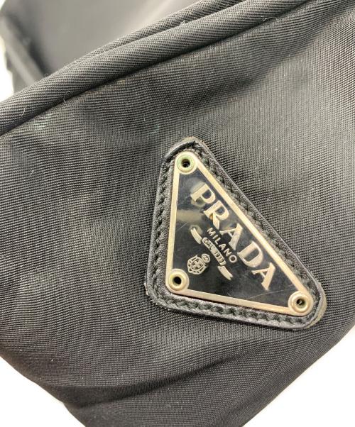PRADA（プラダ）PRADA (プラダ) ワンショルダーナイロンバッグ ブラックの古着・服飾アイテム