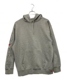 SUPREME×NIKE（シュプリーム×ナイキ）の古着「Hooded Sweatshirt "Heather Grey"」｜グレー