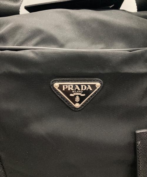 PRADA（プラダ）PRADA (プラダ) ボストンバッグ ブラックの古着・服飾アイテム