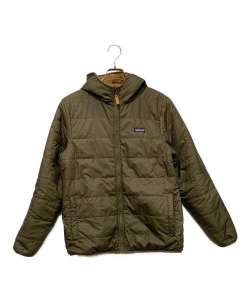 Patagonia（パタゴニア）Patagonia (パタゴニア) リバーシブルフリースジャケット ブラウン サイズ:SIZE Freeの古着・服飾アイテム