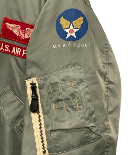 TED COMPANY（テッドカンパニー）TED COMPANY (テッドカンパニー) L-2Bフライトジャケット オリーブ サイズ:46の古着・服飾アイテム