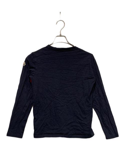 MONCLER（モンクレール）MONCLER (モンクレール) 長袖カットソー ネイビー サイズ:14Aの古着・服飾アイテム