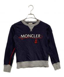 MONCLER（モンクレール）の古着「MAGLIA GIROCOLLO」｜ネイビー