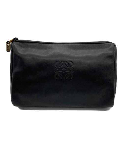 LOEWE（ロエベ）LOEWE (ロエベ) セカンドバッグ ブラックの古着・服飾アイテム