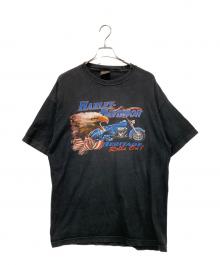 HARLEY-DAVIDSON（ハーレーダビッドソン）の古着「半袖カットソー」｜ブラック
