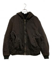 Vuja De（ヴジャデ）の古着「Lennon Hooded Denim Jacket」｜ブラック