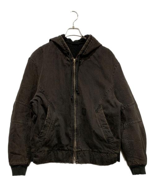 Vuja De（ヴジャデ）Vuja De (ヴジャデ) Lennon Hooded Denim Jacket ブラック サイズ:SIZE Mの古着・服飾アイテム