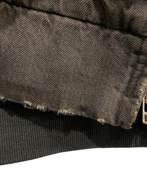 Vuja De（ヴジャデ）Vuja De (ヴジャデ) Lennon Hooded Denim Jacket ブラック サイズ:SIZE Mの古着・服飾アイテム