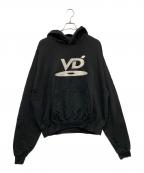 Vuja Deヴジャデ）の古着「VD LOGO Hoodie」｜ブラック