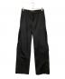 Vuja De（ヴジャデ）の古着「GALA PLEATED TROUSERS」｜ブラック