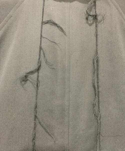 Vuja De（ヴジャデ）Vuja De (ヴジャデ) バージンウール切替ステンカラーコート ブラック サイズ:SIZE 1の古着・服飾アイテム