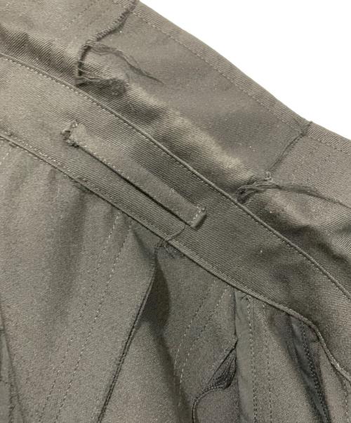 Vuja De（ヴジャデ）Vuja De (ヴジャデ) バージンウール切替ステンカラーコート ブラック サイズ:SIZE 1の古着・服飾アイテム