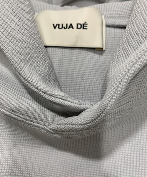 Vuja De（ヴジャデ）Vuja De (ヴジャデ) Knitted Hoodie グレー サイズ:SIZE 2の古着・服飾アイテム