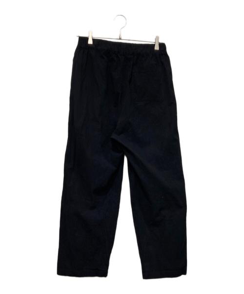 HUIS（ハウス）HUIS (ハウス) ウェザークロスワイドパンツ ブラック サイズ:SIZE Freeの古着・服飾アイテム
