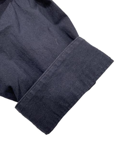HUIS（ハウス）HUIS (ハウス) オーガニックコットンバンドカラーオーバーシャツ ネイビー サイズ:SIZE Freeの古着・服飾アイテム