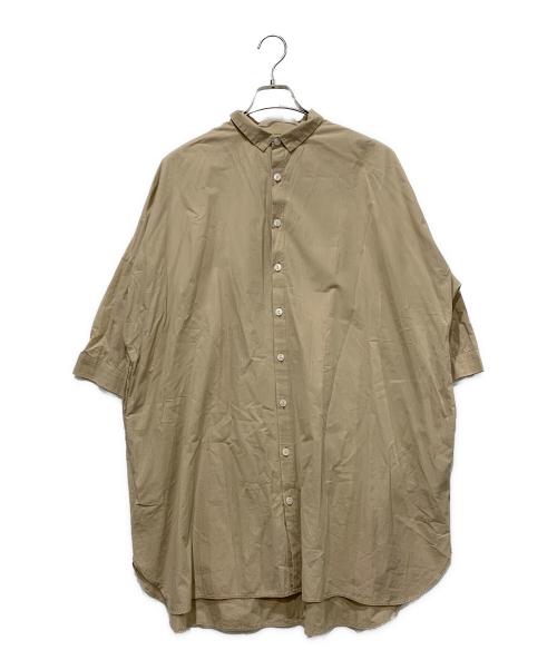 HUIS（ハウス）HUIS (ハウス) 半袖ワンピース ベージュ サイズ:SIZE Freeの古着・服飾アイテム