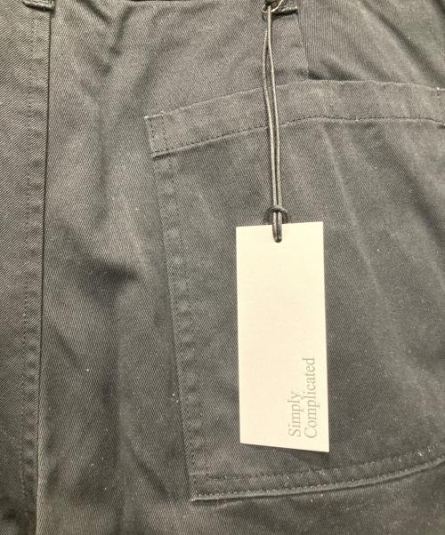 SIMPLY COMPLICATED（シンプリーコンプリケイティド）SIMPLY COMPLICATED (シンプリーコンプリケイティド) LF WORK PANTS ブラック サイズ:SIZE 2の古着・服飾アイテム