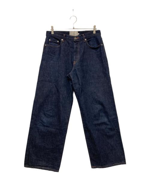 SIMPLY COMPLICATED（シンプリーコンプリケイティド）SIMPLY COMPLICATED (シンプリーコンプリケイティド) バギーデニムパンツ インディゴ サイズ:SIZE 32の古着・服飾アイテム