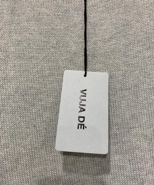 Vuja De（ヴジャデ）Vuja De (ヴジャデ) Piege Knit Whisper Gray グレー サイズ:SIZE Lの古着・服飾アイテム