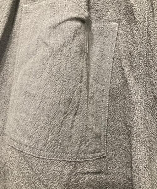 SIMPLY COMPLICATED（シンプリーコンプリケイティド）SIMPLY COMPLICATED (シンプリーコンプリケイティド) UNEVEN WOOL LOOSE TROUSERS ブラウン サイズ:SIZE 2の古着・服飾アイテム
