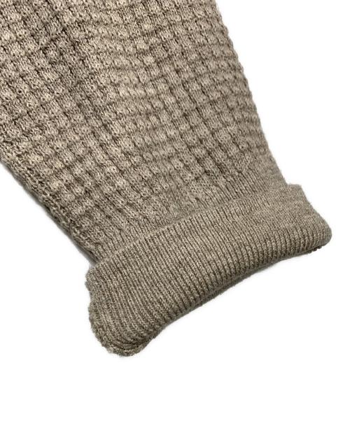 Vuja De（ヴジャデ）Vuja De (ヴジャデ) Relaxed Waffle Knit Sweater アイボリー サイズ:SIZE Sの古着・服飾アイテム