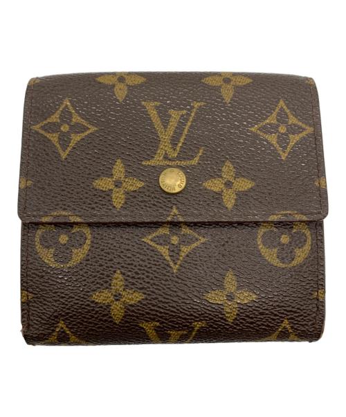 LOUIS VUITTON（ルイ ヴィトン）LOUIS VUITTON (ルイ ヴィトン) 三つ折り財布　モノグラム　ポルトモネ・ビエ カルトクレディ ブラウンの古着・服飾アイテム