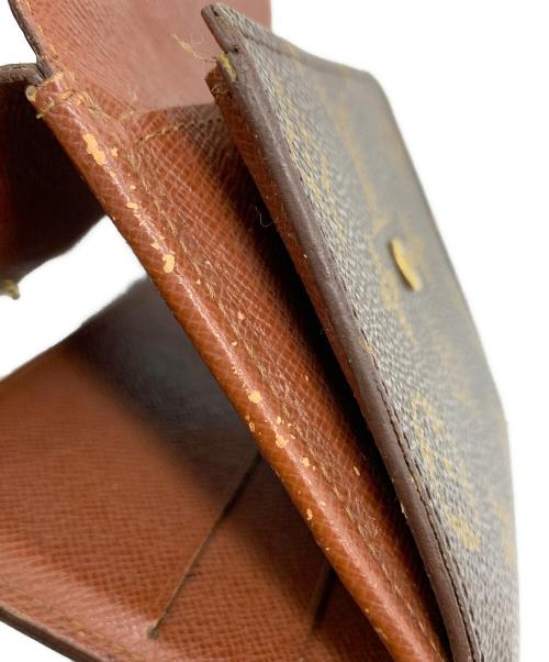 LOUIS VUITTON（ルイ ヴィトン）LOUIS VUITTON (ルイ ヴィトン) 三つ折り財布　モノグラム　ポルトモネ・ビエ カルトクレディ ブラウンの古着・服飾アイテム
