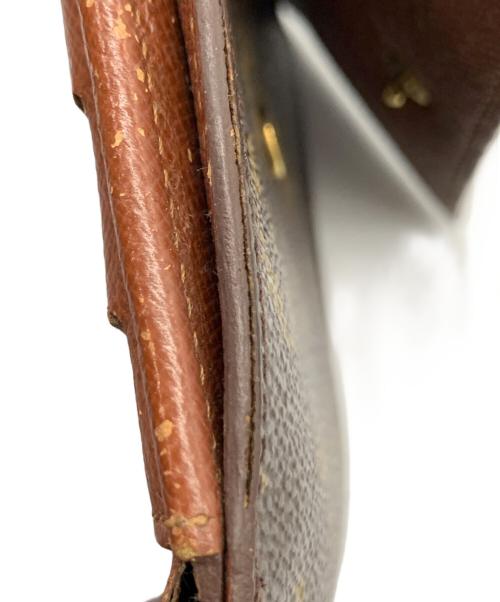 LOUIS VUITTON（ルイ ヴィトン）LOUIS VUITTON (ルイ ヴィトン) 三つ折り財布　モノグラム　ポルトモネ・ビエ カルトクレディ ブラウンの古着・服飾アイテム