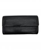 LOUIS VUITTONルイ ヴィトン）の古着「長財布」｜ブラック