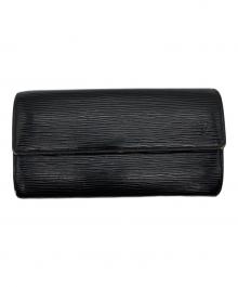 LOUIS VUITTON（ルイ ヴィトン）の古着「長財布」｜ブラック