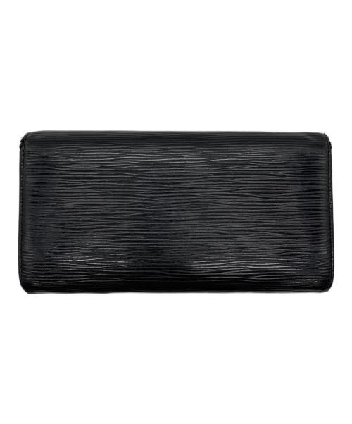 LOUIS VUITTON（ルイ ヴィトン）LOUIS VUITTON (ルイ ヴィトン) 長財布 ブラックの古着・服飾アイテム