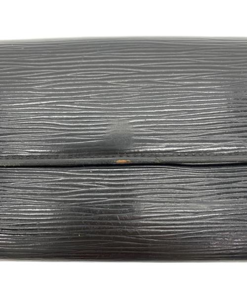 LOUIS VUITTON（ルイ ヴィトン）LOUIS VUITTON (ルイ ヴィトン) 長財布 ブラックの古着・服飾アイテム