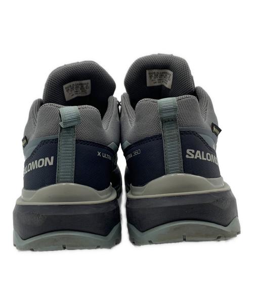 SALOMON（サロモン）SALOMON (サロモン) ハイキングシューズ グレー×ブルー サイズ:25.5cmの古着・服飾アイテム