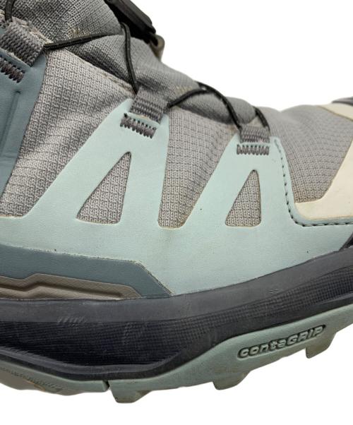 SALOMON（サロモン）SALOMON (サロモン) ハイキングシューズ グレー×ブルー サイズ:25.5cmの古着・服飾アイテム