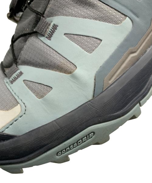 SALOMON（サロモン）SALOMON (サロモン) ハイキングシューズ グレー×ブルー サイズ:25.5cmの古着・服飾アイテム