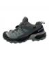 SALOMON (サロモン) ハイキングシューズ グレー×ブルー サイズ:25.5cm：8000円