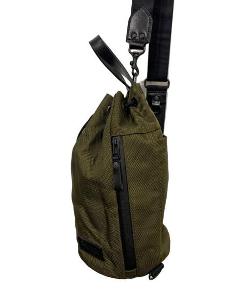 KAWANISHI KABAN（カワニシカバン）KAWANISHI KABAN (カワニシカバン) 3WAYボンサックバッグ カーキの古着・服飾アイテム