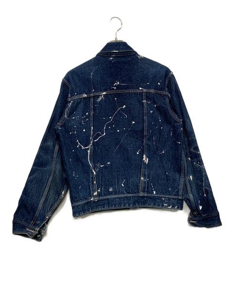 WAREHOUSE（ウエアハウス）WAREHOUSE (ウエアハウス) 1stタイプデニムジャケット(ペイント加工) サイズ:SIZE Mの古着・服飾アイテム