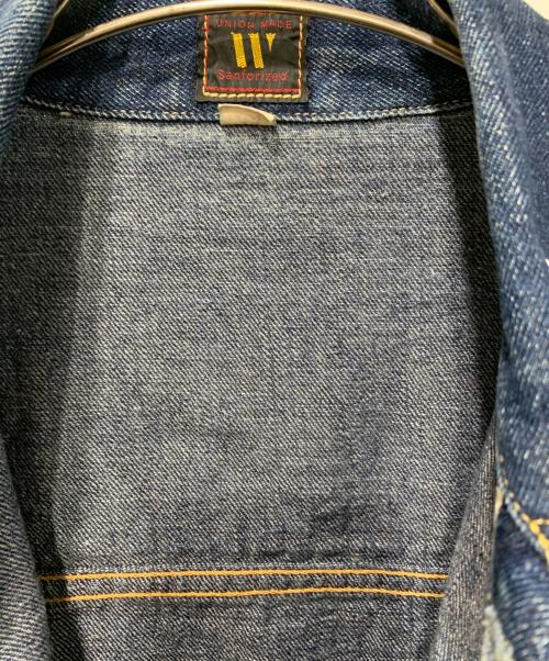 WAREHOUSE（ウエアハウス）WAREHOUSE (ウエアハウス) 1stタイプデニムジャケット(ペイント加工) サイズ:SIZE Mの古着・服飾アイテム