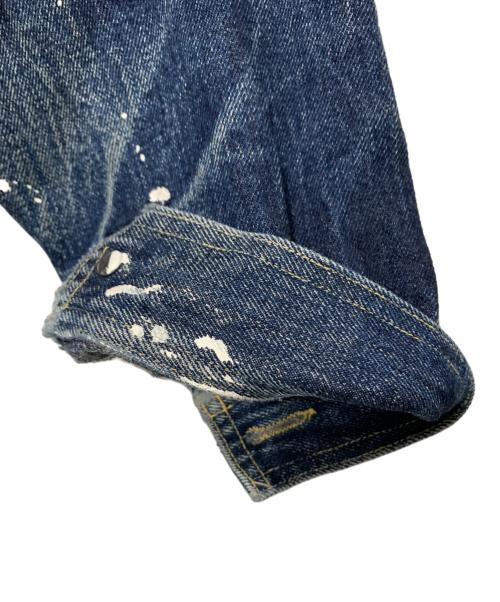 WAREHOUSE（ウエアハウス）WAREHOUSE (ウエアハウス) 1stタイプデニムジャケット(ペイント加工) サイズ:SIZE Mの古着・服飾アイテム