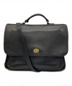 COACHコーチ）の古着「ショルダーバッグ」｜ブラック