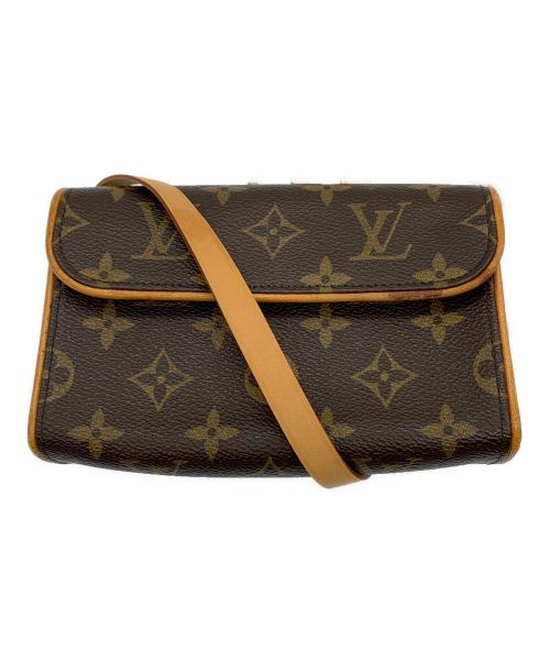 LOUIS VUITTON（ルイ ヴィトン）LOUIS VUITTON (ルイ ヴィトン) モノグラム　ポシェットフロランティーヌ ブラウンの古着・服飾アイテム