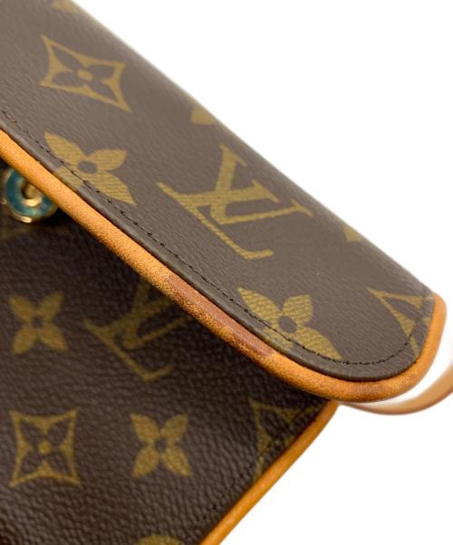 LOUIS VUITTON（ルイ ヴィトン）LOUIS VUITTON (ルイ ヴィトン) モノグラム　ポシェットフロランティーヌ ブラウンの古着・服飾アイテム