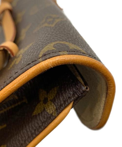 LOUIS VUITTON（ルイ ヴィトン）LOUIS VUITTON (ルイ ヴィトン) モノグラム　ポシェットフロランティーヌ ブラウンの古着・服飾アイテム