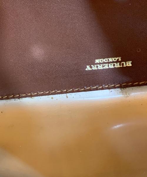 BURBERRY（バーバリー）BURBERRY (バーバリー) クリアトートバッグ ブラウンの古着・服飾アイテム